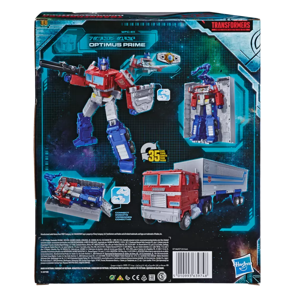 Transformers Legacy United Leader Class War For Cybertron: Earthrise Optimus Prime Figure