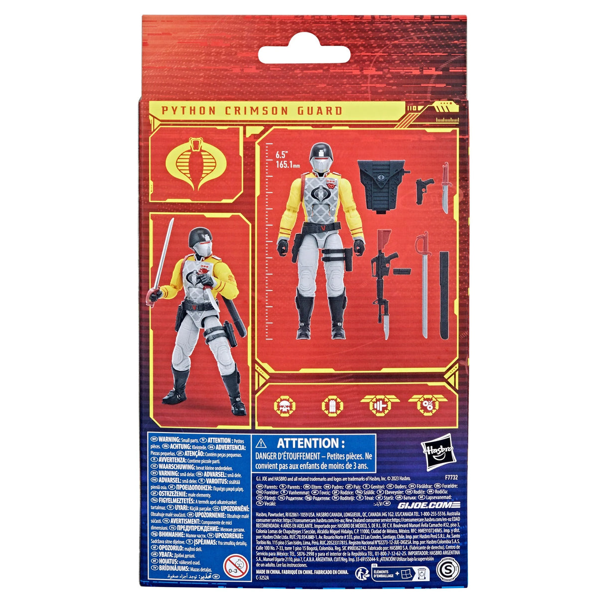 G.I. Joe Classified Series Python Crimson Guard Figure 66