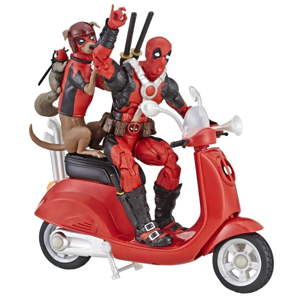 Marvel Legends Series Deadpool Figure with Scooter