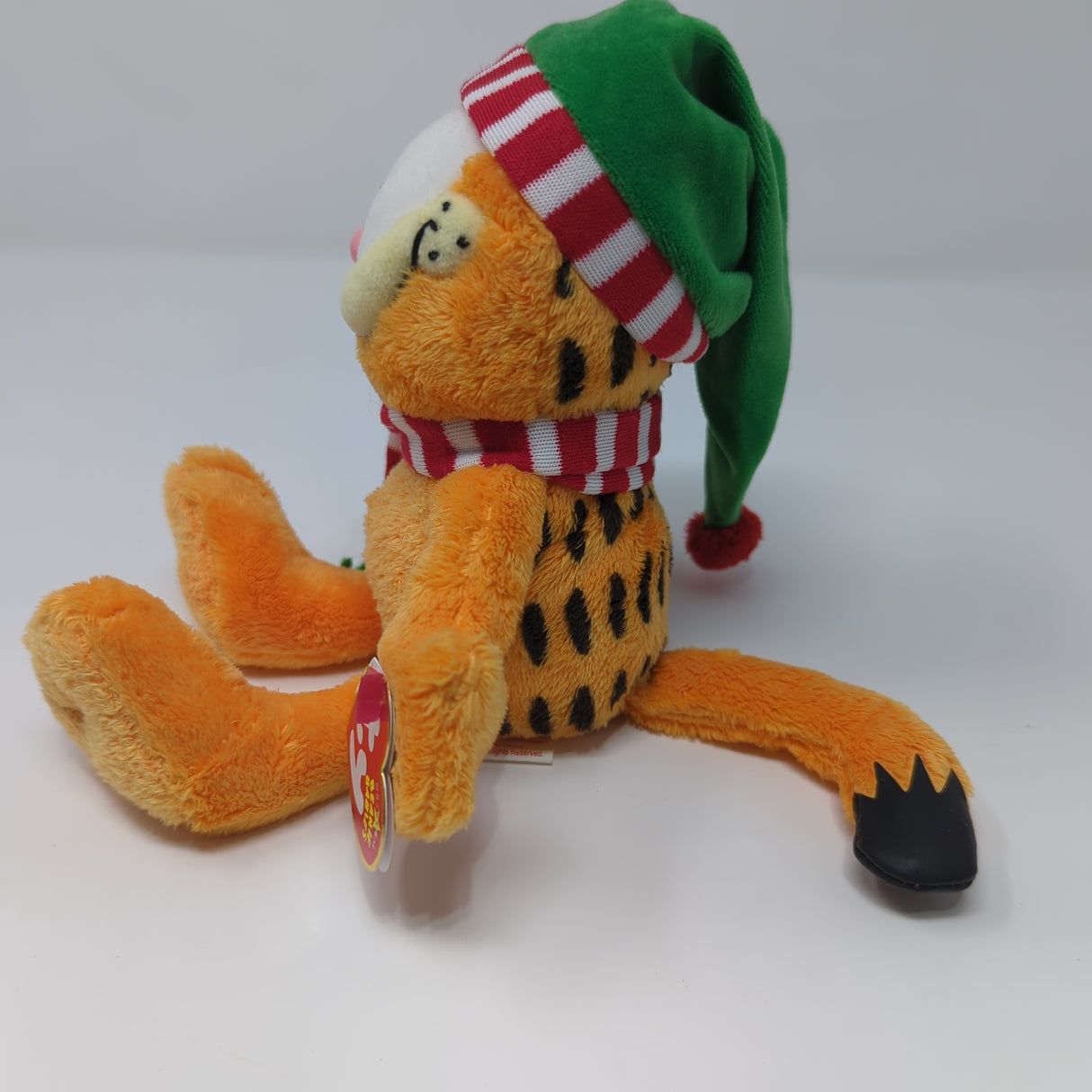 Seasons Greetings Garfield Beanie Baby