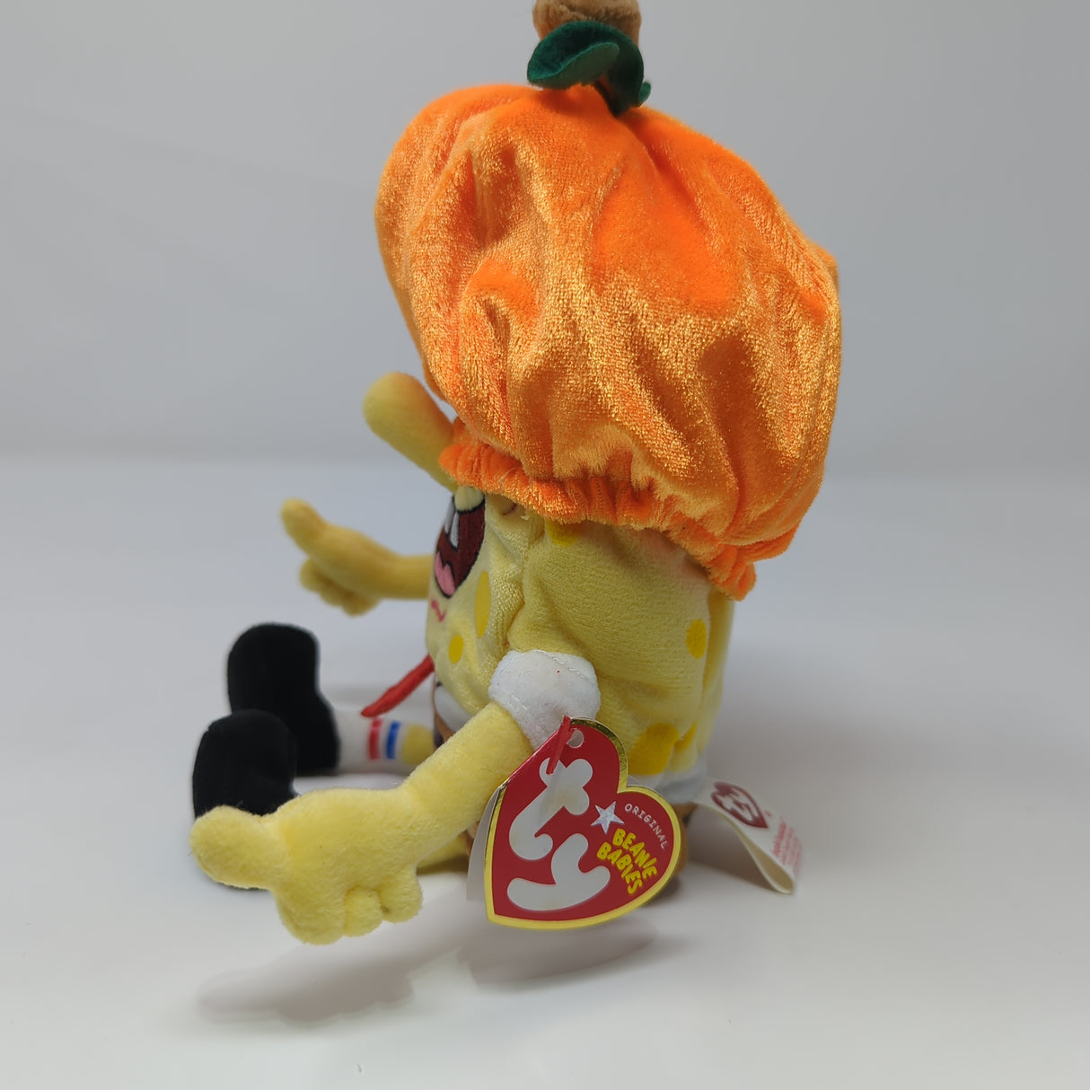 Pumpkin Mask SpongeBob Beanie Baby 8"