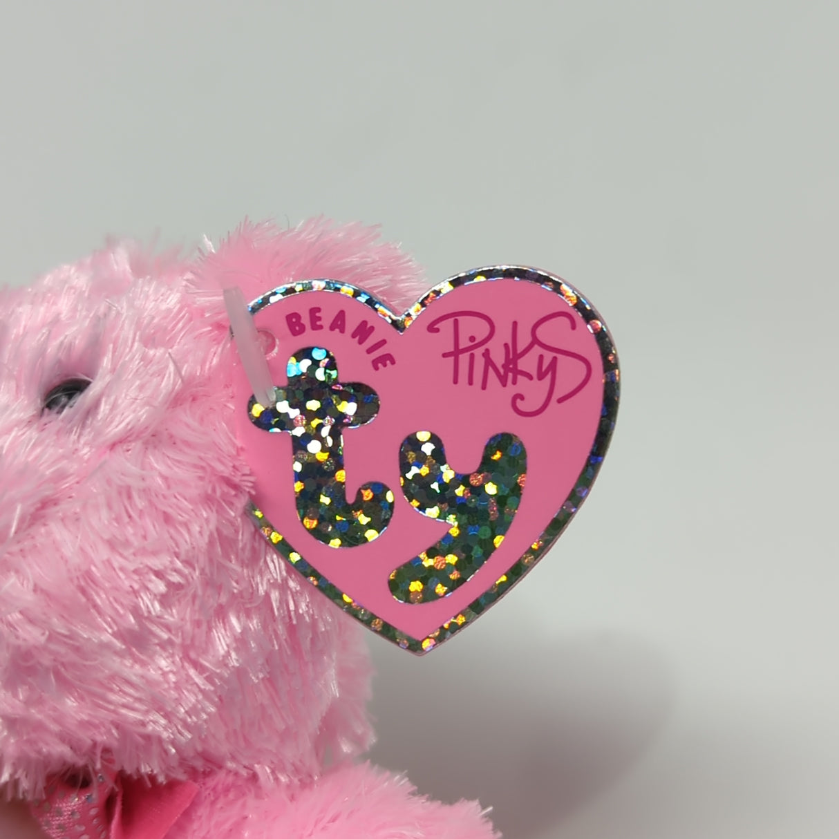 Dazzler Pinky Keychain Beanie Baby 2005