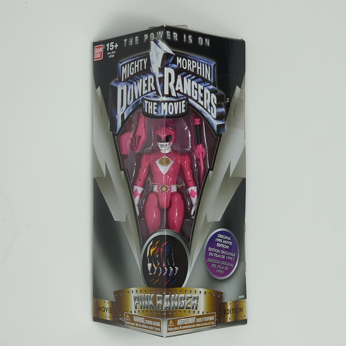 Mighty Morphin Power Rangers The Movie 5" Pink Ranger