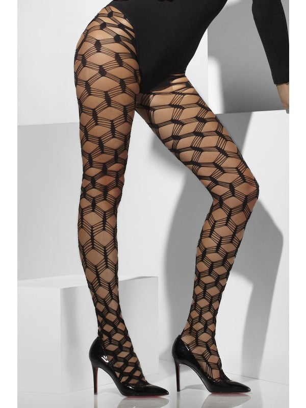 Diamond Net Tights