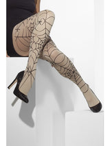 SpiderWeb Print Tights