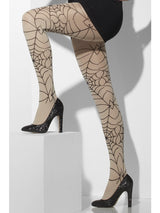 SpiderWeb Print Tights