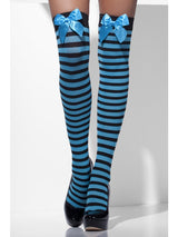 Striped Black & Blue Hold-Ups