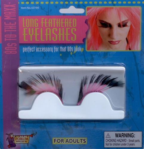 80's Long Feathered Eyelashes