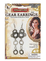 Steampunk Gear Earrings