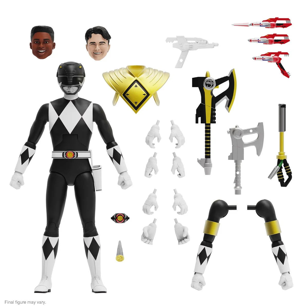 Power Rangers Ultimates Mighty Morphin Black Ranger