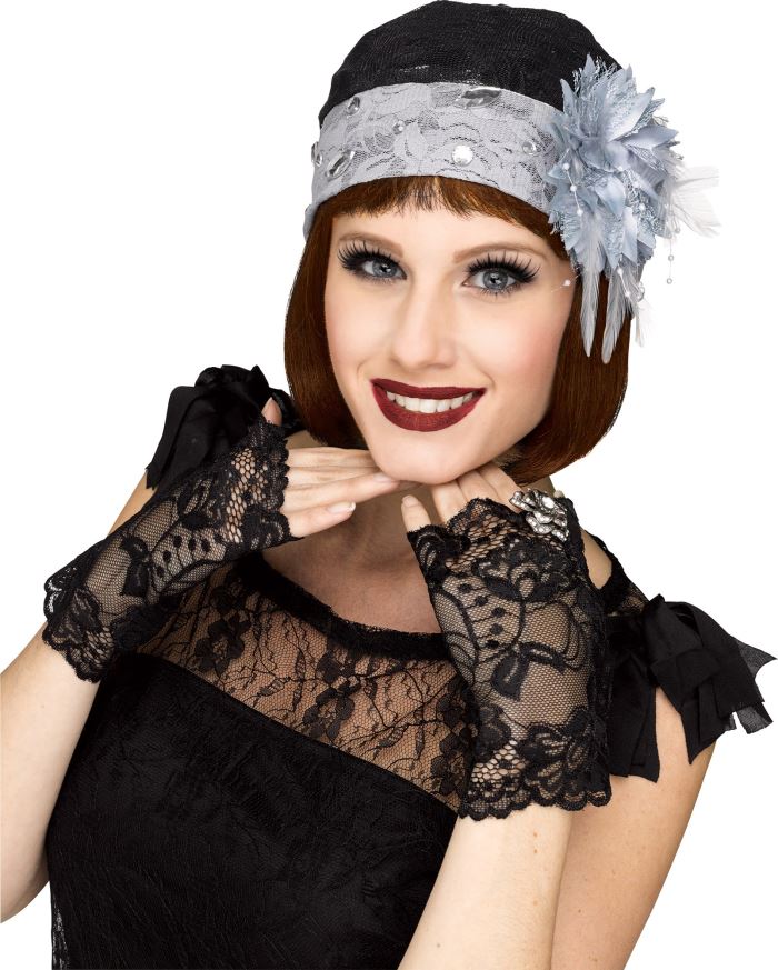 1920's Lace Hat & Mitts Kit