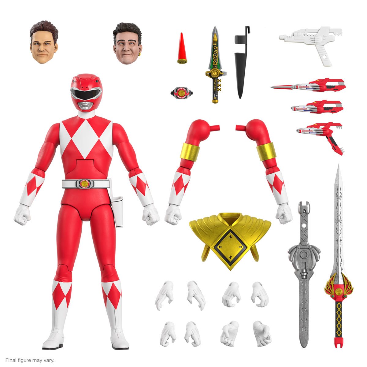 Power Rangers Ultimates Mighty Morphin Red Ranger